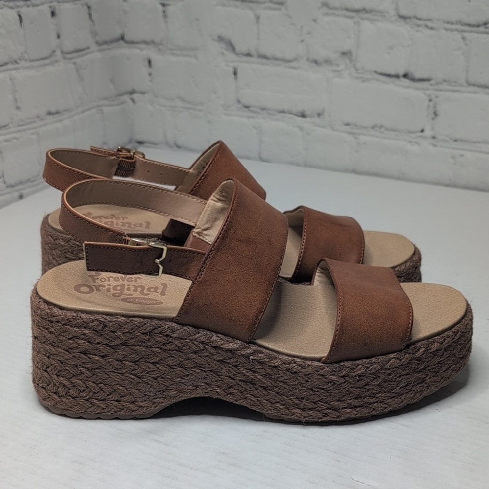NWOT Dr. Scholl's Delaney Espadrille Platform Sandals
